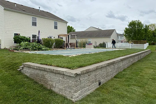 retaining walls o'fallon il